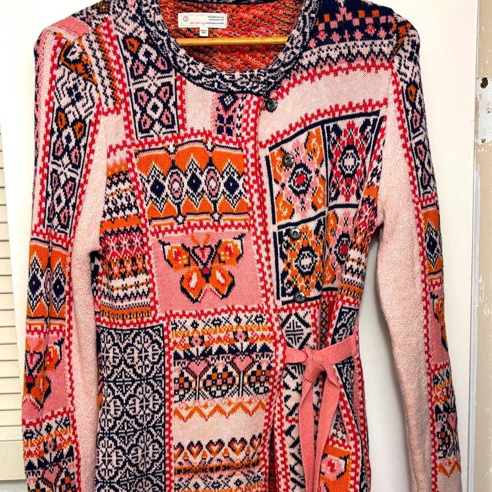 Odd Molly Multicolor Knit Sweater